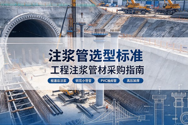 巴音郭楞注浆管选型标准