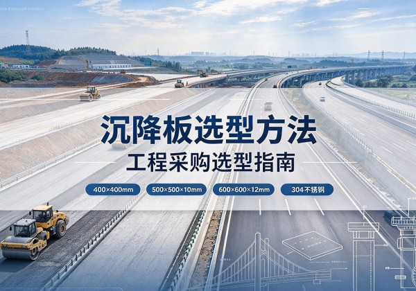 巴音郭楞沉降板选择方法