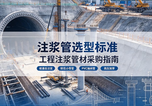 巴音郭楞注浆管选型标准