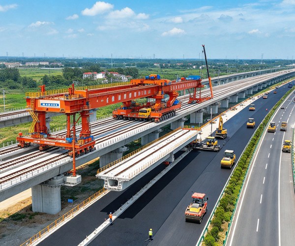 巴音郭楞公路建设